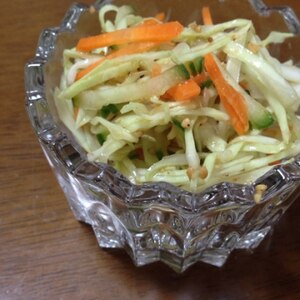 簡単☆キャベツの中華サラダ